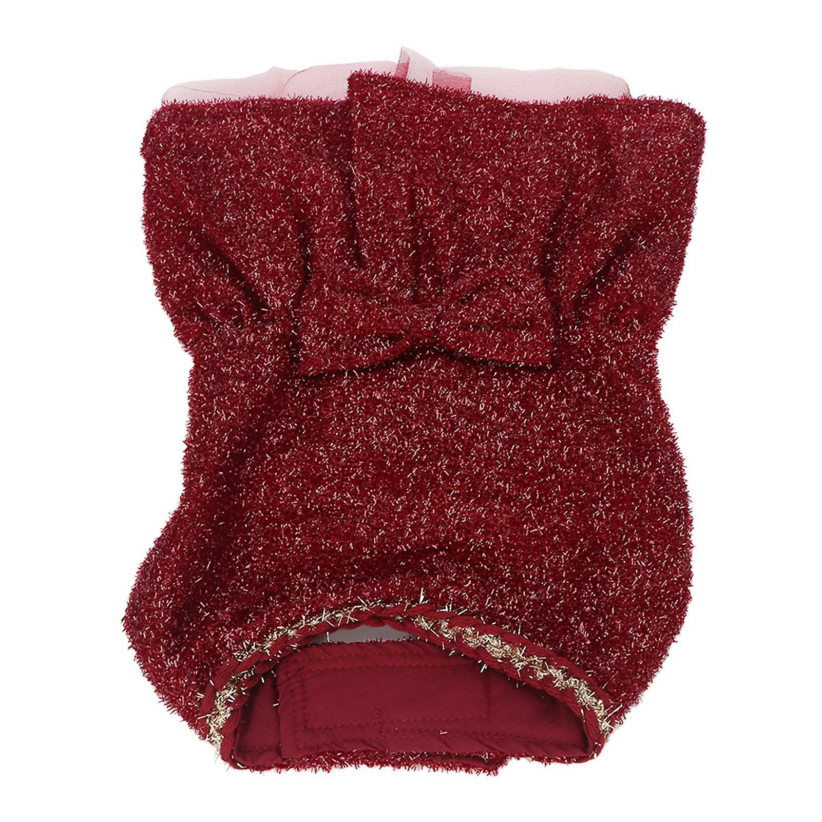 Unbranded Pet Dress Costume Cute Bow Tie Elastic Breathable Comfortable Dog Party Dress For Party Wedding Outdoor 2 Unbranded Pet Dress Costume Cute Bow Tie Elastic Breathable Comfortable Dog Party Dress For Party Wedding Outdoor – Image 2