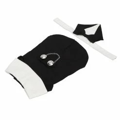 Unbranded Dog Suit Soft Breathable Fashionable Bow Tie Puppy Costume For Wedding Birthday Party Black 7 Unbranded Dog Suit Soft Breathable Fashionable Bow Tie Puppy Costume For Wedding Birthday Party Black -Pet Soin 686334235 max