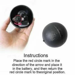 Unbranded Magic Roller Ball Jouet Automatique Pet Dog Cat Active Rolling Ball Jouets électriques -Pet Soin 688362131 max