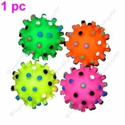 Unbranded Dog Interactive Toys Squeaky Ball Puppy Chew Toys For Pet Dogs Interactive For