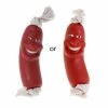 Unbranded Dog Molar Stick Tug Of War Mâcher Jouet Teething Sausage Shape Interactive Toy