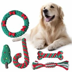 Unbranded Corde Dog Jouets Jouer Chiens Jouets Cadeau Pour Animaux Propriétaire Tir à La Guerre Indestructible -Pet Soin 690996401 max
