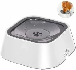 Unbranded Dog Bowl Dog Water Bowl No-spill Pet Water Bowl Slow Water Feeder Dog Bowl No-slip Pet Water Dispenser Feeder Bowl Pour Chiens Et Chats -Pet Soin 692144268 max