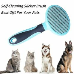 Unbranded Cat Brush Soft Dog Grooming Tool Supprime Le Sous-poil Lâche Autonettoyant 7 Unbranded Cat Brush Soft Dog Grooming Tool Supprime Le Sous-poil Lâche Autonettoyant -Pet Soin 692145386 max