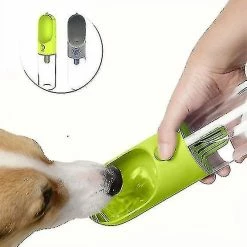 Unbranded Animal Accompagnant Cup Dog Outdoor Drinking Fountaingreen