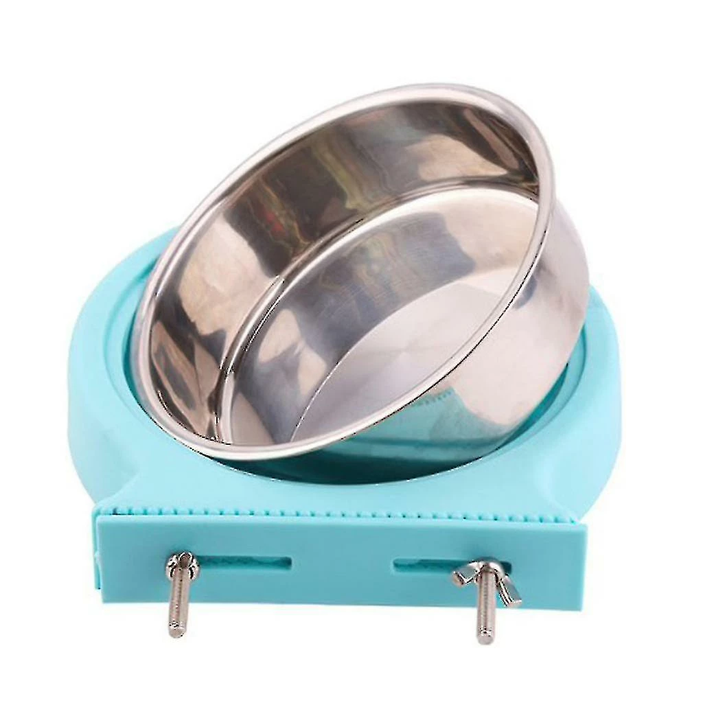 Unbranded Dog Crate Bowl Amovible En Acier Inoxydable Suspendu Pet Bowls Cage Feeder Dish 2 Unbranded Dog Crate Bowl Amovible En Acier Inoxydable Suspendu Pet Bowls Cage Feeder Dish – Image 2