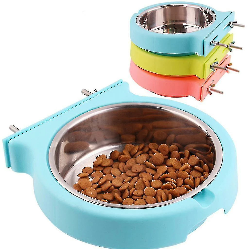 Unbranded Dog Crate Bowl Amovible En Acier Inoxydable Suspendu Pet Bowls Cage Feeder Dish 4 Unbranded Dog Crate Bowl Amovible En Acier Inoxydable Suspendu Pet Bowls Cage Feeder Dish – Image 4