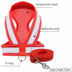 Unbranded Dog Leash Dog Harness Dog Leash Set Pet Harness And Leash For Walking With Reflective Strip - Xl,11 6 Unbranded Dog Leash Dog Harness Dog Leash Set Pet Harness And Leash For Walking With Reflective Strip - Xl,11 -Pet Soin 700035792 max