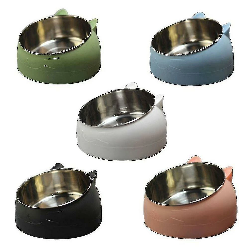 Daka Cat Dog Bowl 15 Degrés Surélevé En Acier Inoxydable Cat Bowls Sauvegarde Cou Puppy Cat 1 Daka Cat Dog Bowl 15 Degrés Surélevé En Acier Inoxydable Cat Bowls Sauvegarde Cou Puppy Cat