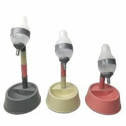 Unbranded Buveur Automatique D’animaux De Compagnie Bols Pour Chiens Bouteilles D’eau Chargeur Universel Pour Chien Distributeur Relevable Bol Chiot Pet Dog Bottle, Rose -Pet Soin 701742446 max