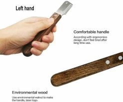 Unbranded Aidiyapet Knife Professional Dog Hair Stripper, Outil De Toilettage Pour Animaux De Compagnie Avec Poignée Ergonomique En Bois (gris) -Pet Soin 706179541 max