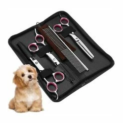 Unbranded 4pcs Stainless Steel Beauty Dog Grooming Scissors Kit B12432,11