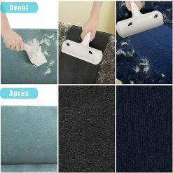 Unbranded Pet Hair Remover Brush Cat Dog - Hair Remover - Brosse De Nettoyage, Dissolvant De Poils Réutilisable Rouleau Hair Pickerblue 8 Unbranded Pet Hair Remover Brush Cat Dog - Hair Remover - Brosse De Nettoyage, Dissolvant De Poils Réutilisable Rouleau Hair Pickerblue -Pet Soin 708849642 max