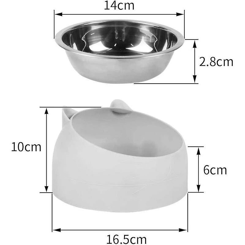 Unbranded Cat Bowl, Cat Bowl Incliné, 15 Tilted Platform Cat Bowl, Small Dog Bowl, Anti-slip Cat Dog Bowl, Raised And Tilted Cat Bowl, Cat Bowls, 200ml 2 Unbranded Cat Bowl, Cat Bowl Incliné, 15 Tilted Platform Cat Bowl, Small Dog Bowl, Anti-slip Cat Dog Bowl, Raised And Tilted Cat Bowl, Cat Bowls, 200ml – Image 2