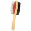 Unbranded Peigne Pour Animaux De Compagnie Double Face Big Dog Brush Peigne Pour Chats Chiens Cheveux Épilation En Bois Brosse Douce Peigne Pour Animaux De Compagnie Produits De Toilettage Outil De Soins,l,11