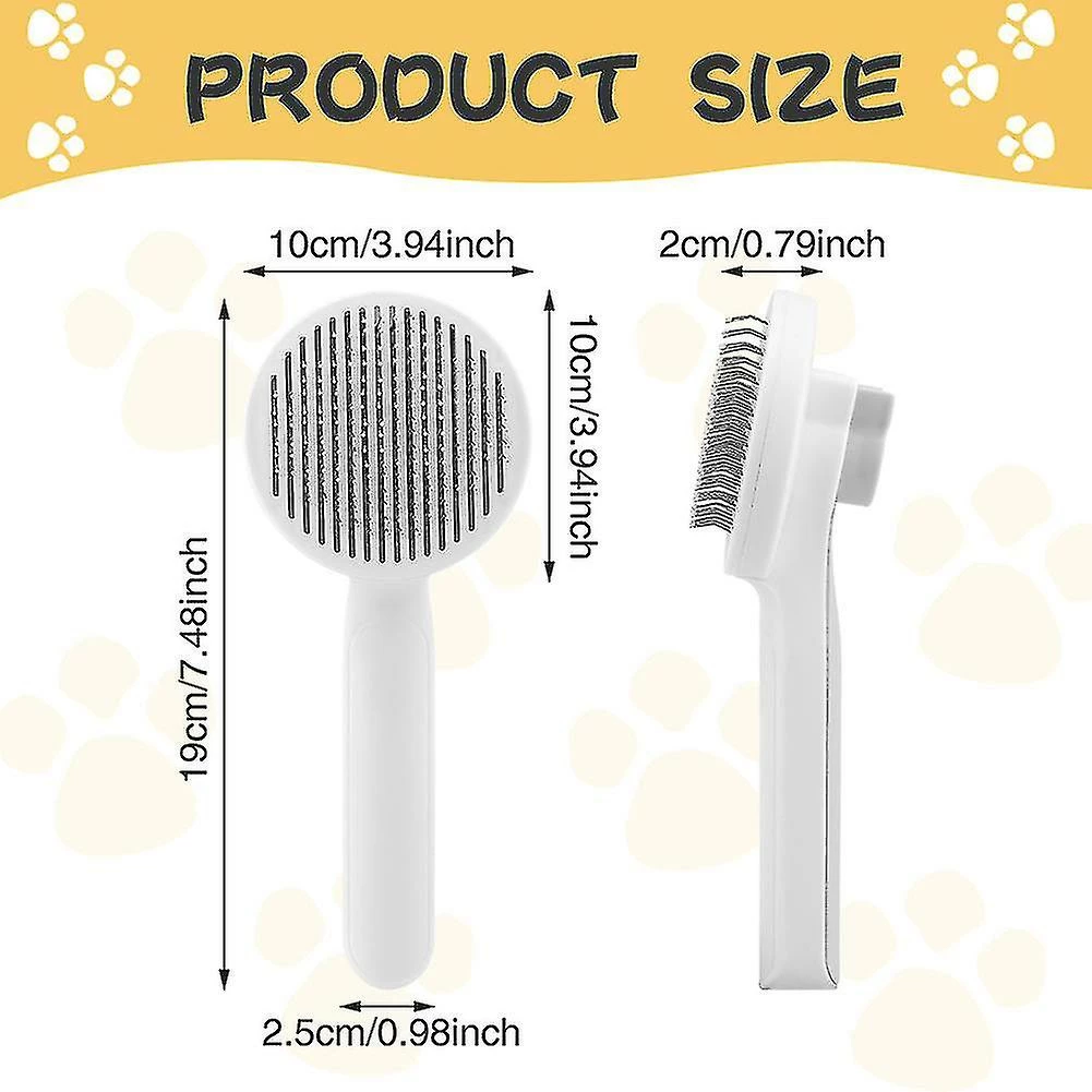 Unbranded Peigne De Chat Durable Pour Le Toilettage Push Button Dog Brush Shedding Tool Pet Supply,11 3 Unbranded Peigne De Chat Durable Pour Le Toilettage Push Button Dog Brush Shedding Tool Pet Supply,11 – Image 3