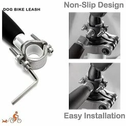 Unbranded Nylon élastique Pour L’exercice Bike Dog Leash Facile à Utiliser Mains Libres Résistantes Aux Intempéries,11 -Pet Soin 708885644 max