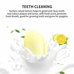 Unbranded Teeth Cleaning Dog Chew Toy Durable Interactive Pet Supplies Molar Rugby Shape, Jaune, 11 4 Unbranded Teeth Cleaning Dog Chew Toy Durable Interactive Pet Supplies Molar Rugby Shape, Jaune, 11 -Pet Soin 708888464 max