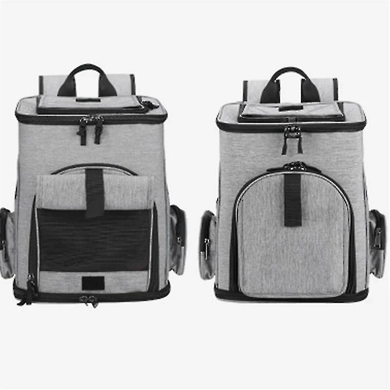 Unbranded Pliable Pet Bag Carrier Backpack Dog Cat Carrier Outdoor Travel Packbag Portable Zipper Mesh Pet Out Bag Cat Backpack Breath 3 Unbranded Pliable Pet Bag Carrier Backpack Dog Cat Carrier Outdoor Travel Packbag Portable Zipper Mesh Pet Out Bag Cat Backpack Breath – Image 3