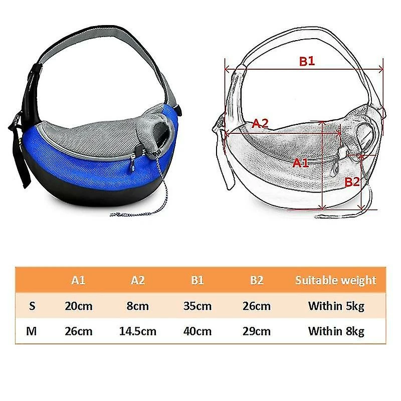 Unbranded Pet Carrier Cat Puppy Small Animal Dog Carrier Sling Front Bags Respirant Mesh Travel Tote Shoulder Bag Pet Outdoor Backpack 4 Unbranded Pet Carrier Cat Puppy Small Animal Dog Carrier Sling Front Bags Respirant Mesh Travel Tote Shoulder Bag Pet Outdoor Backpack – Image 4