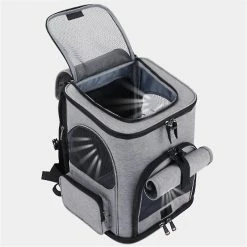 Unbranded Pliable Pet Bag Carrier Backpack Dog Cat Carrier Outdoor Travel Packbag Portable Zipper Mesh Pet Out Bag Cat Backpack Breath 8 Unbranded Pliable Pet Bag Carrier Backpack Dog Cat Carrier Outdoor Travel Packbag Portable Zipper Mesh Pet Out Bag Cat Backpack Breath -Pet Soin 710688118 max
