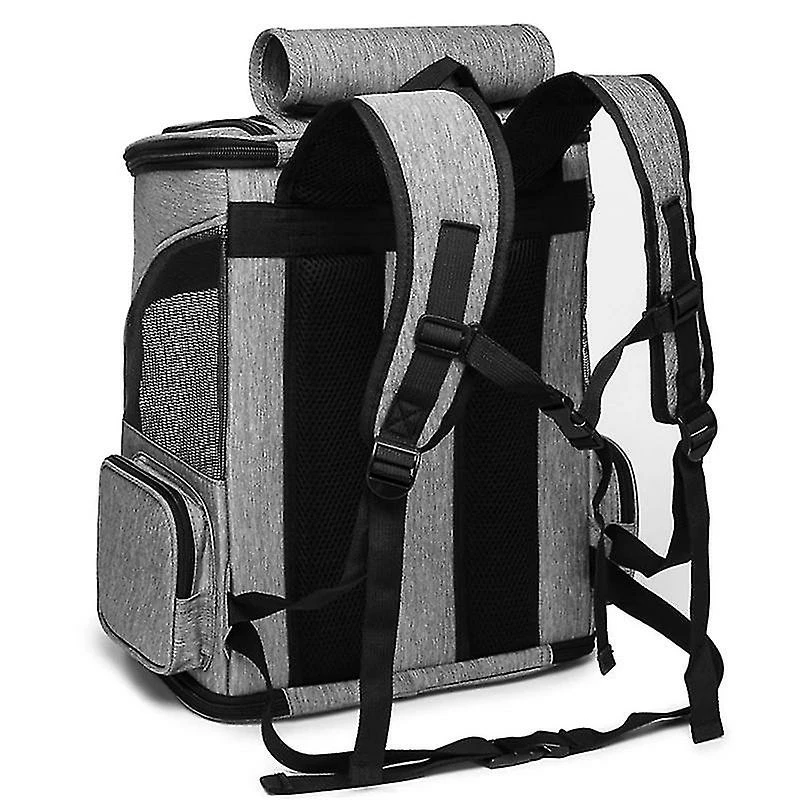 Unbranded Pliable Pet Bag Carrier Backpack Dog Cat Carrier Outdoor Travel Packbag Portable Zipper Mesh Pet Out Bag Cat Backpack Breath 5 Unbranded Pliable Pet Bag Carrier Backpack Dog Cat Carrier Outdoor Travel Packbag Portable Zipper Mesh Pet Out Bag Cat Backpack Breath – Image 5