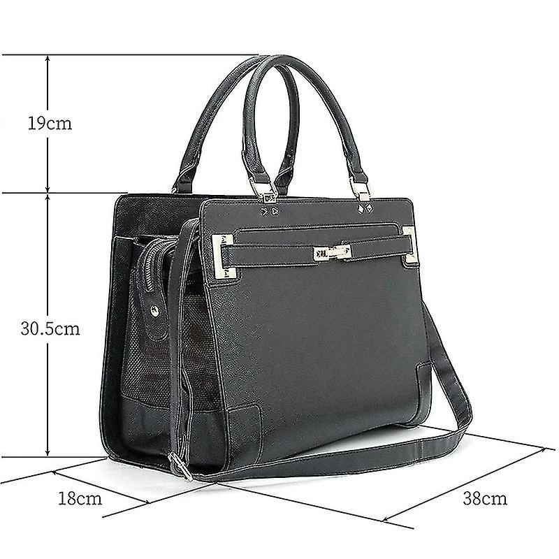 Unbranded Luxe Respirant Léger Lavable Pet Carrier Dog Cat Carrier Wallet Soft Leather Tote Pet Bag Pour Chiot Et Chat 2 Unbranded Luxe Respirant Léger Lavable Pet Carrier Dog Cat Carrier Wallet Soft Leather Tote Pet Bag Pour Chiot Et Chat – Image 2