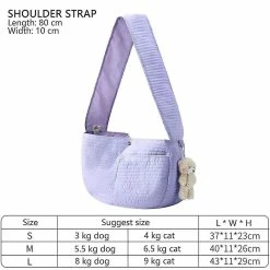 Unbranded Outdoor Pet Bag Dog Carrier Cat Slings Handbag Pouch Small Dogs Single Shoulder Bags Snacks Puppy Front Mesh Oxford -Pet Soin 710688703 max