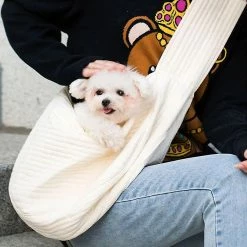 Unbranded Outdoor Pet Bag Dog Carrier Cat Slings Handbag Pouch Small Dogs Single Shoulder Bags Snacks Puppy Front Mesh Oxford -Pet Soin 710688776 max