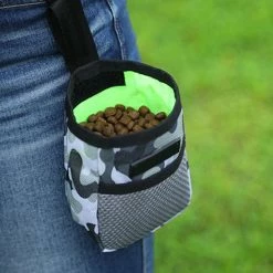 Unbranded Mini Pet Treat Bag Portable Multipurpose Dog Training Carrier Bag Pour Outdoor Puppy Snack Pouch Durable Pet Feed Pocket Xobw