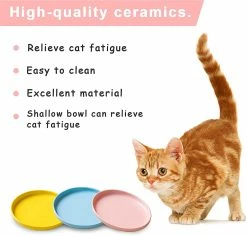 Shlyl Ceramic Cat Food Bowl Ceramic Pet Bowl Shallow Mouth Cat Plate Cat Food Bowl Cat Dog Pet Kitten Water Plate Pet Plate 3 Pieces Green Yellow Pink 5 Shlyl Ceramic Cat Food Bowl Ceramic Pet Bowl Shallow Mouth Cat Plate Cat Food Bowl Cat Dog Pet Kitten Water Plate Pet Plate 3 Pieces Green Yellow Pink -Pet Soin 710783196 max