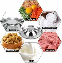 Shlyl Puppy Bowl Bol En Acier Inoxydable Dog Bowl Puppy Feeding Bowl Bol D’alimentation Lente Pour Plusieurs Animaux De Compagnie Boire Et Nourriture Simultanés Pet Bowl 1pc Argent 7 Shlyl Puppy Bowl Bol En Acier Inoxydable Dog Bowl Puppy Feeding Bowl Bol D’alimentation Lente Pour Plusieurs Animaux De Compagnie Boire Et Nourriture Simultanés Pet Bowl 1pc Argent -Pet Soin 710783269 max