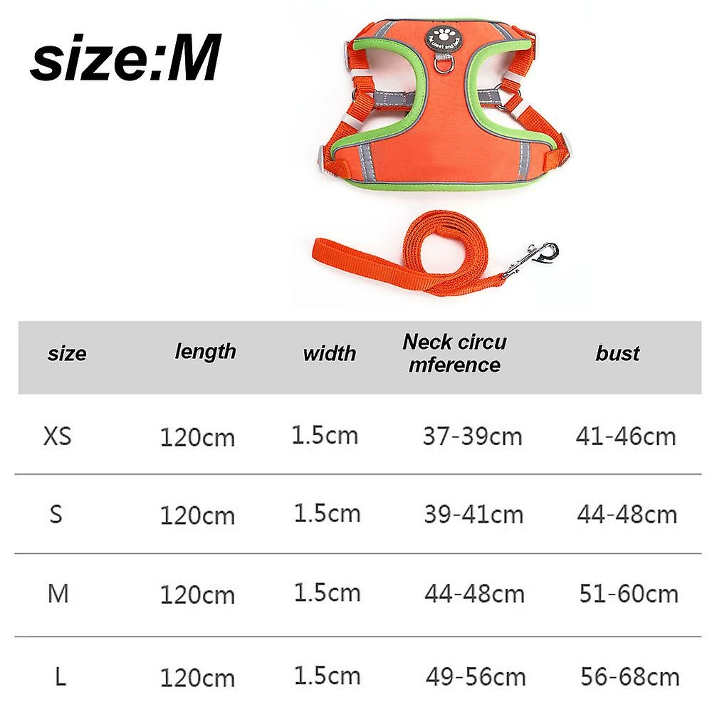 Xxcc Suede Colorful Pet Chest Sangle-Large Reflective Dog Leash In Contrast Dog Leash 2 Xxcc Suede Colorful Pet Chest Sangle-Large Reflective Dog Leash In Contrast Dog Leash – Image 2