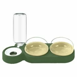 Xxcc Cat Pour Chats, Bols D’eau Tilt Cat Dog Food Avec Bouteille D’eau Automatique Pour Chats Petits Chiens