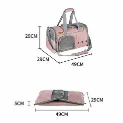 Unbranded Ldlc Qs-056 Portable Pet Cross Body Bag Dog Cat Respirant Shoulders Bag Folding Travel Pet Carrier Case - 8 Unbranded Ldlc Qs-056 Portable Pet Cross Body Bag Dog Cat Respirant Shoulders Bag Folding Travel Pet Carrier Case - -Pet Soin 713556082 max