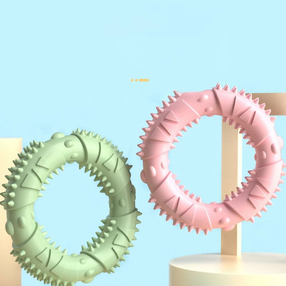 Unbranded Dog Toy Circle Shape Toothbrush Cat Medium Dental Buddy Chew Level Pet Chewers 3 Unbranded Dog Toy Circle Shape Toothbrush Cat Medium Dental Buddy Chew Level Pet Chewers – Image 3