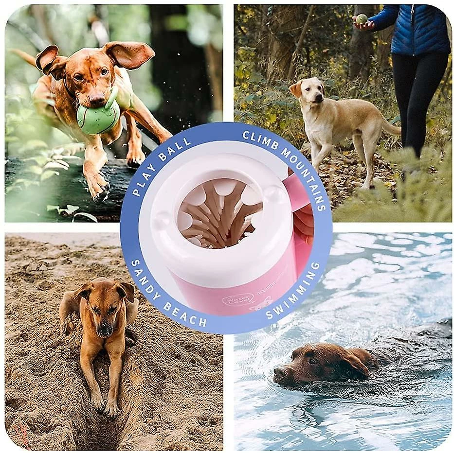 Sunshinen Dog Paw Cleaner Cup Muddy Paw Cleaner Pour Petits Chiens Chats Semi Automatique Portable Laveuse De Pieds Pet Paw Cleaner 5 Sunshinen Dog Paw Cleaner Cup Muddy Paw Cleaner Pour Petits Chiens Chats Semi Automatique Portable Laveuse De Pieds Pet Paw Cleaner – Image 5