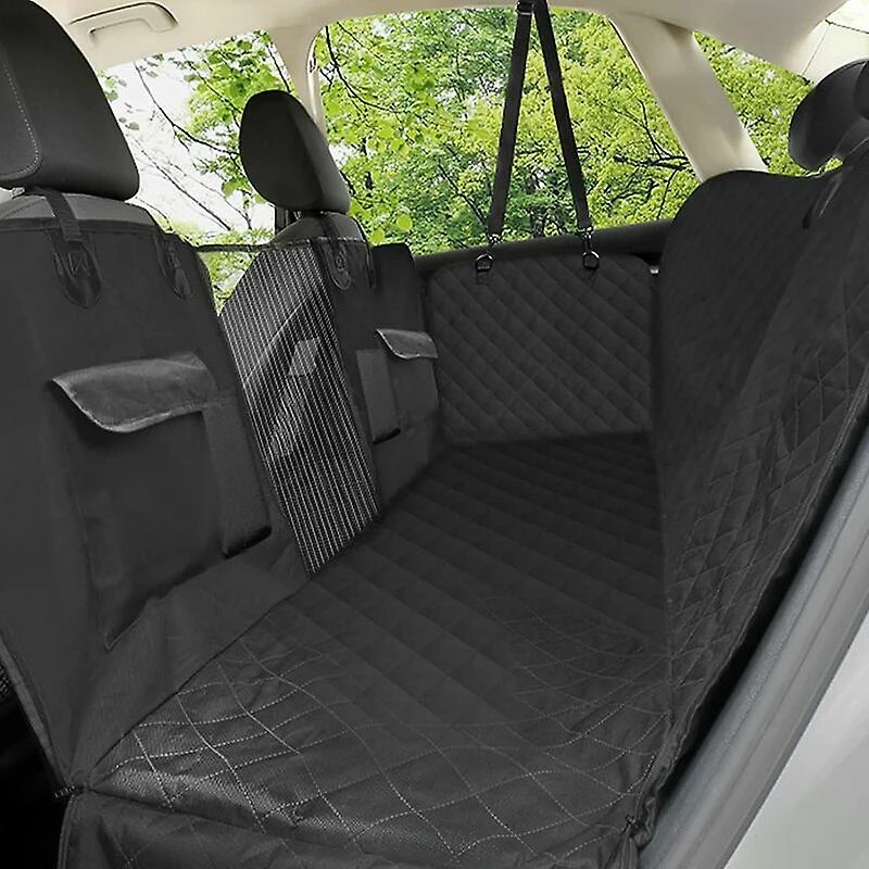 Unbranded Dog Seat Cover, Non-slip And Waterproof, Dog Car Protector With Mesh Window Safety Belts Scratchproof Back Seat Cover, For Car Suvs 137cm147cm 2 Unbranded Dog Seat Cover, Non-slip And Waterproof, Dog Car Protector With Mesh Window Safety Belts Scratchproof Back Seat Cover, For Car Suvs 137cm147cm – Image 2