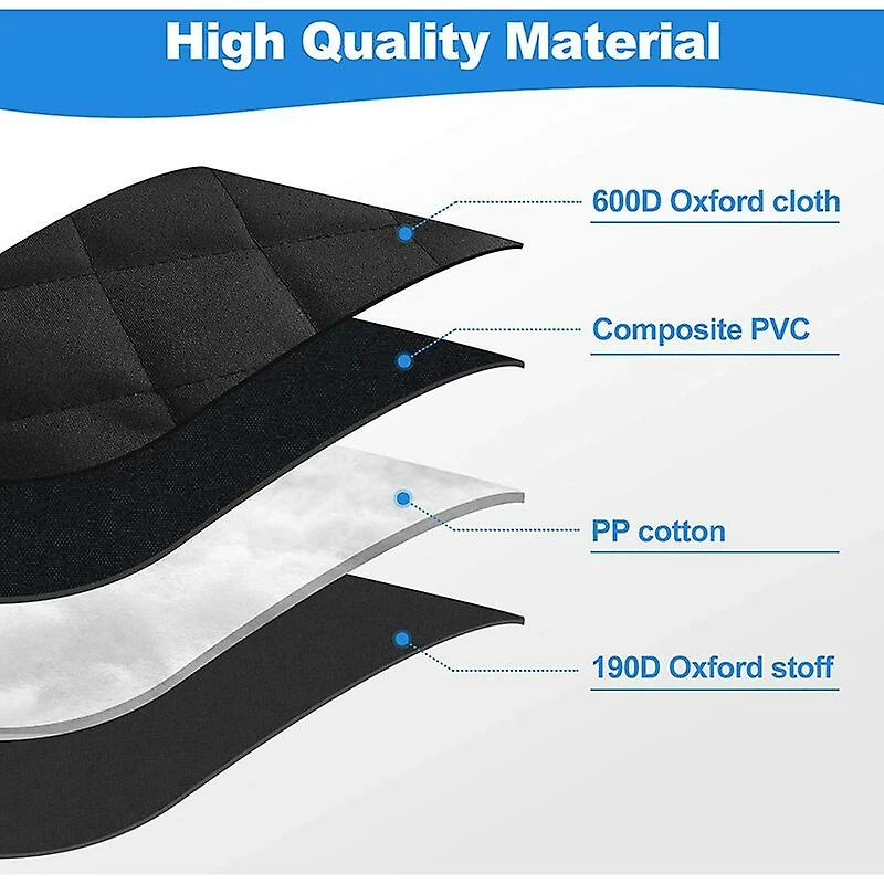 Unbranded Dog Seat Cover, Non-slip And Waterproof, Dog Car Protector With Mesh Window Safety Belts Scratchproof Back Seat Cover, For Car Suvs 137cm147cm 3 Unbranded Dog Seat Cover, Non-slip And Waterproof, Dog Car Protector With Mesh Window Safety Belts Scratchproof Back Seat Cover, For Car Suvs 137cm147cm – Image 3