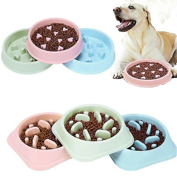 Unbranded Anti-gul Food Plate Dog Eating Slow Down Bowl Pet Er Cat Pets 1 Unbranded Anti-gul Food Plate Dog Eating Slow Down Bowl Pet Er Cat Pets