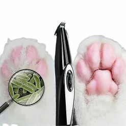Unbranded Tondeuses Pour Chiens Professionnel Pet Foot Hair Trimmer Dog Growing Clipper Usb Rechargeable Butt Ear Eye Hair Trimmmer Remover Low Noise