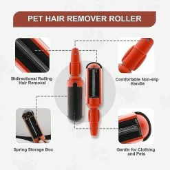 Unbranded Pet Hair Remover Roller For Cat Dog, Portable Pet Lint Remover Fur Hair Remover Roller For Sofa Carpet Clothes_h -Pet Soin 717711445 max