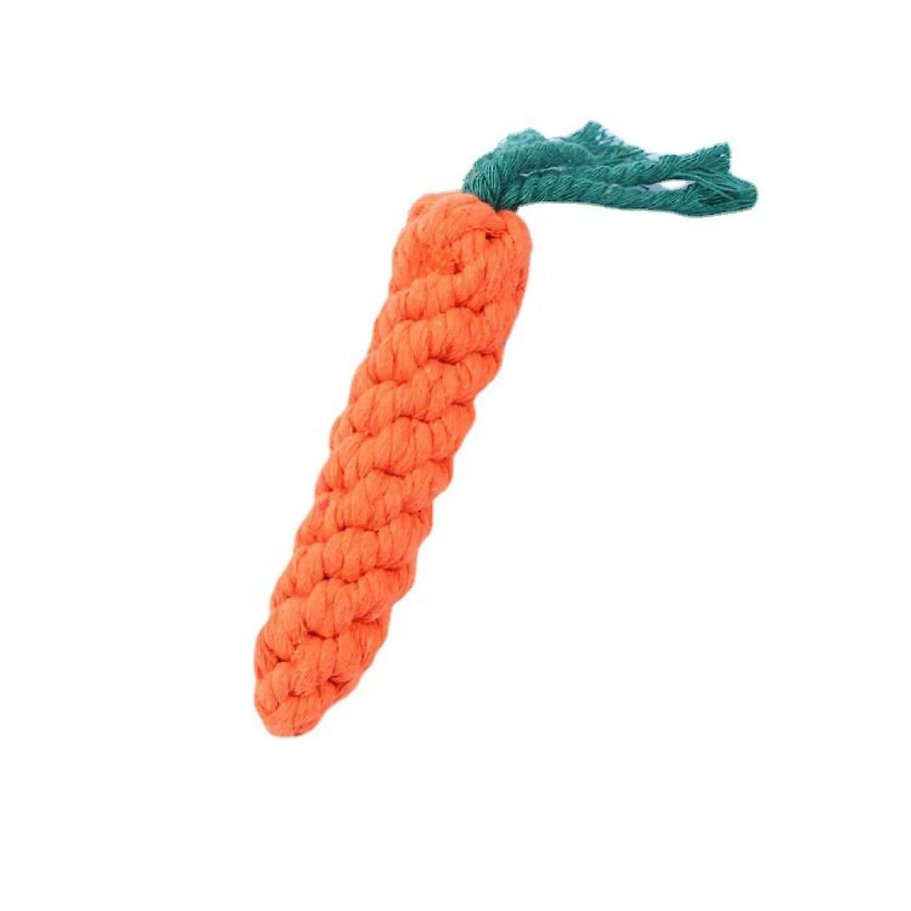 ShuFu 3pcs Carrot Biting Rope Pet Toy Dog Bite Resistant Braided Cotton Rope Grinding Teeth To Relieve Boredom Knots 1 ShuFu 3pcs Carrot Biting Rope Pet Toy Dog Bite Resistant Braided Cotton Rope Grinding Teeth To Relieve Boredom Knots