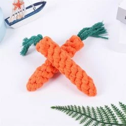 ShuFu 3pcs Carrot Biting Rope Pet Toy Dog Bite Resistant Braided Cotton Rope Grinding Teeth To Relieve Boredom Knots 6 ShuFu 3pcs Carrot Biting Rope Pet Toy Dog Bite Resistant Braided Cotton Rope Grinding Teeth To Relieve Boredom Knots -Pet Soin 717864813 max