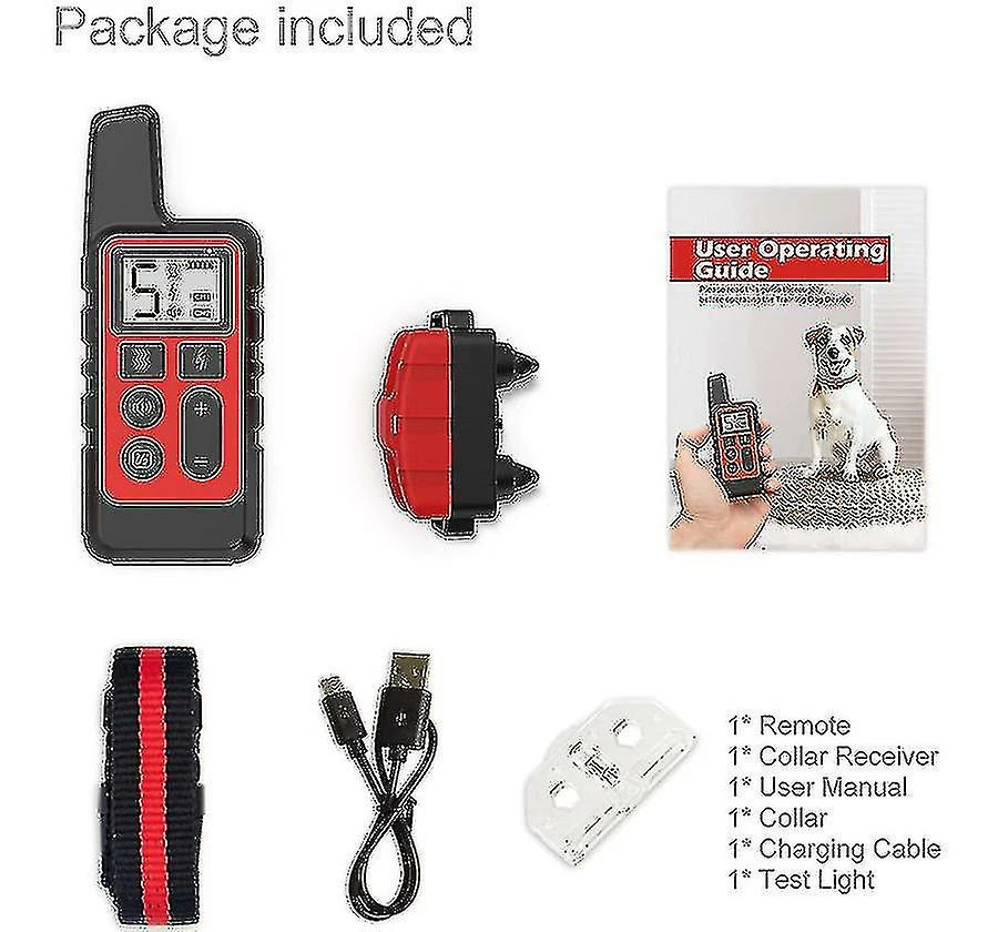 Unbranded Waterproof Dog Training Collar Pet 500m Remote Control Rechargeable Z 2 Unbranded Waterproof Dog Training Collar Pet 500m Remote Control Rechargeable Z – Image 2