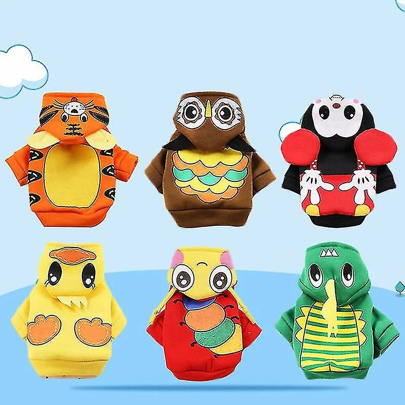 Unbranded Pet Clothes Soft Animals Transfiguration Dogs Shirt Classic Cute Fun Comfortable Clothes For Dog New Z 1 Unbranded Pet Clothes Soft Animals Transfiguration Dogs Shirt Classic Cute Fun Comfortable Clothes For Dog New Z