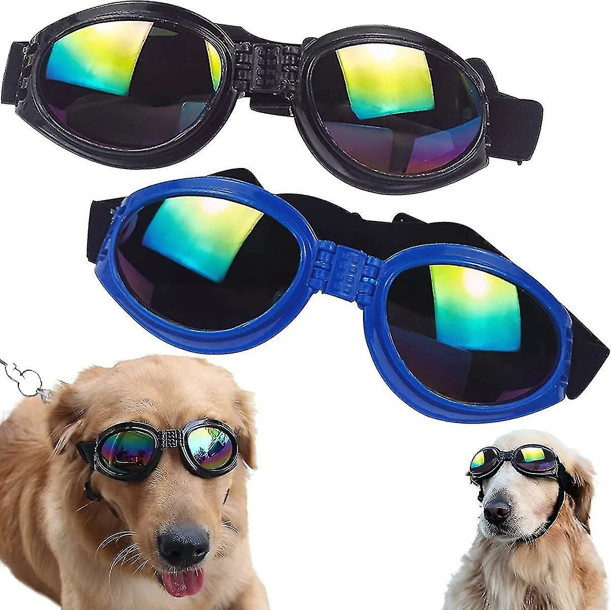 Unbranded Dog Sunglasses Dog Goggles, Dog Uv Protection Goggles, Summer Sunglasses Windproof Dog Sung Z 1 Unbranded Dog Sunglasses Dog Goggles, Dog Uv Protection Goggles, Summer Sunglasses Windproof Dog Sung Z