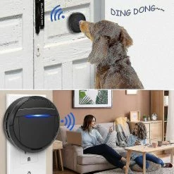 Unbranded Wireless Doorbell, Dog Bells For Potty Training Ip55 Waterproof Doorbell Z -Pet Soin 718410276 max