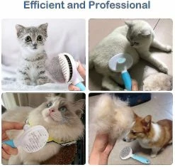 Unbranded Upgrade Dog Brush, Cat Brush, Self Cleaning Brush Dog Cat Dog Fur Brush - 95% Dead Hair, Professiona Z 8 Unbranded Upgrade Dog Brush, Cat Brush, Self Cleaning Brush Dog Cat Dog Fur Brush - 95% Dead Hair, Professiona Z -Pet Soin 718415362 max