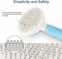 Unbranded Upgrade Dog Brush, Cat Brush, Self Cleaning Brush Dog Cat Dog Fur Brush - 95% Dead Hair, Professiona Z 9 Unbranded Upgrade Dog Brush, Cat Brush, Self Cleaning Brush Dog Cat Dog Fur Brush - 95% Dead Hair, Professiona Z -Pet Soin 718415435 max